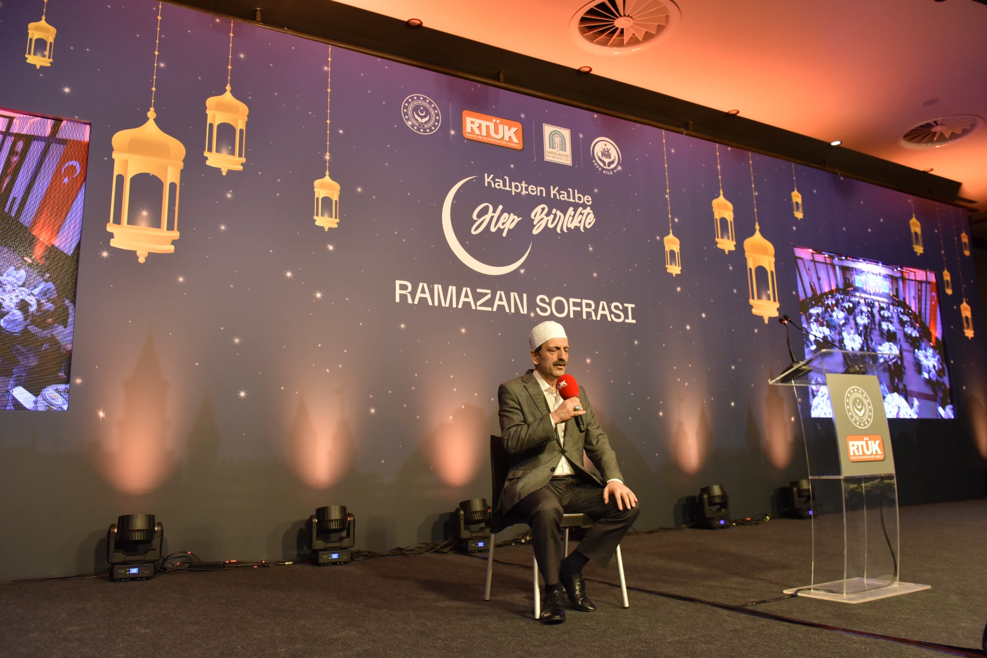 Rtük Darulaceze İftar Sofrası