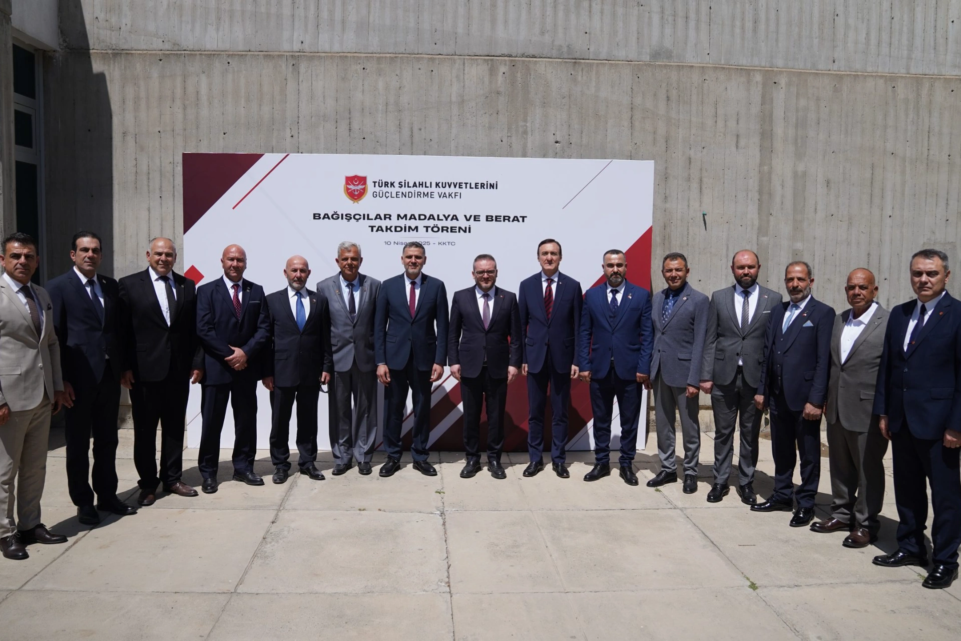 Türk Silahlı Kuvvetleri - Bağışçılar Madalya ve Berat Takdim Töreni